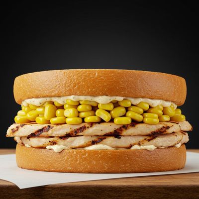 Chicken Sweet Corn Sandwich